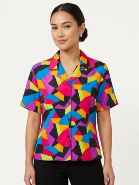 vintage Notations blouse size S